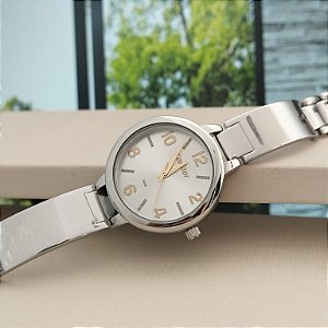 Relogio feminino condor prata C02035NUG/5K