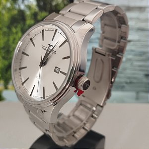 Relogio masculino technos prata 2115TZG/1K