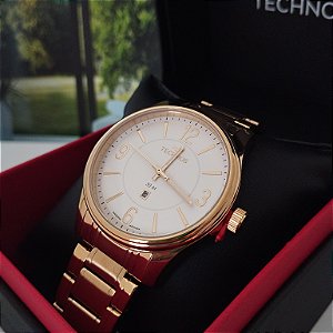 Relogio technos dourado unisex 2015BYYTDS/4B