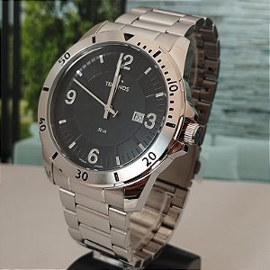 Relógio Technos Masculino Militar Prata - 2115NAF/1P