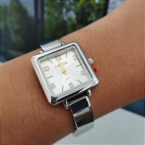 Relogio condor feminino prata C02035NUI/5K
