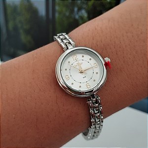 Relogio feminino condor prata C02035NSE/5K