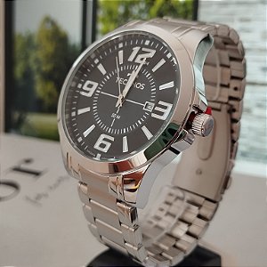Relogio technos masclino prata 2115KZZS/1A