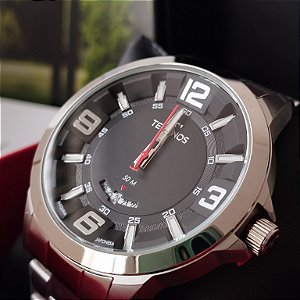 Relogio technos masculino prata 2117LDI/1P