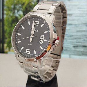 Relogio masculino Technos prata 2315LAR/1A