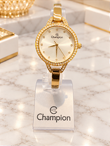 Relógio Feminino Champion Dourado CF24519H