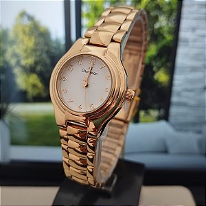 Relogio feminino champion dourado CH29030H