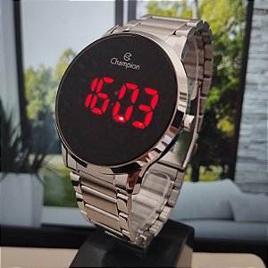 Relogio champion digital prata CH40142T