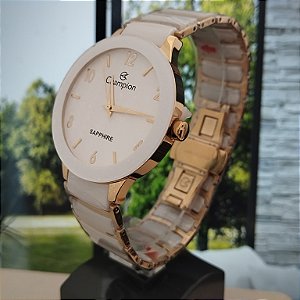 Relogio Ceramic Champion Feminino em - CA21866H