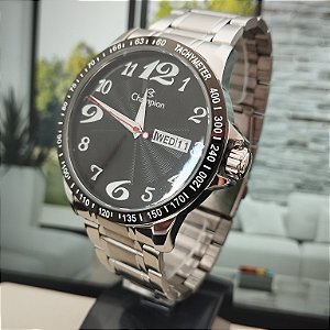 Relógio Champion Masculino Casual Aço Prateado CA31159T