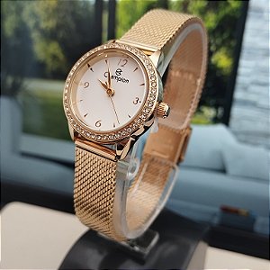 Relógio Feminino Champion Dourado CF24966H