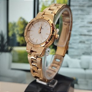 Relogio feminino champion dourado CH27569H