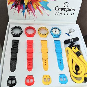 Kit Relógios Champion - CP31001K