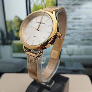 Relogio feminino mondaine dourado 53612LPMVDE1