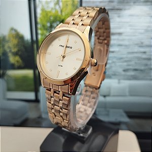 Relogio feminino mondaine  dourado 32611LPMKDE1