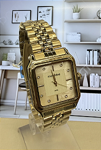 Relogio Feminino Mondaine Quadrado -32843LPMVDE1
