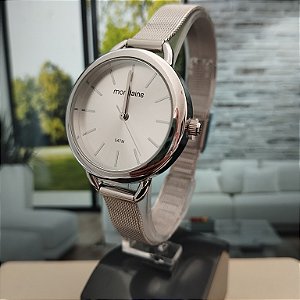 Relogio feminino mondaine prata 53612LOMVNE2