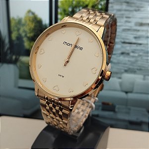 Relogio feminino mondaine dourado 32717LPMVDE3
