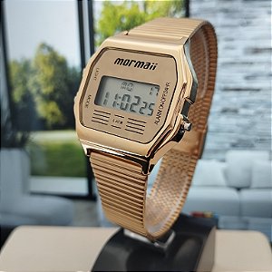 Relogio Mormaii Digital Dourado MOJH02AJT/4D