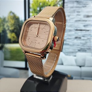 Relógio Feminino Mormaii Dourado MO2036KF/1X