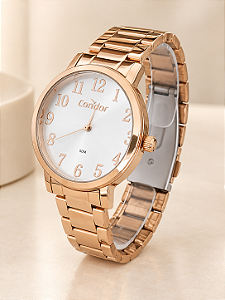 Relogio feminino condor dourado CO2035NFX/4K