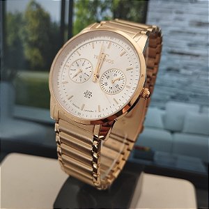 Relogio feminino technos dourado 6P25BZ/1K
