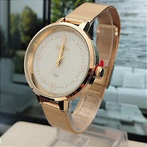 Relógio Condor Feminino Dourado Esteira CO2036KWY/4B