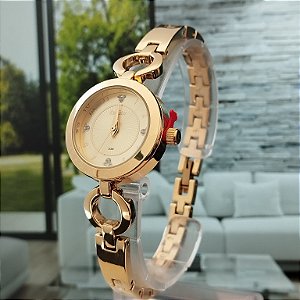 Relogio Feminino Condor Dourado CO2035NOG/5X