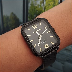 Relogio Lince feminino preto MQNA213L34PKPX