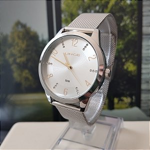 Relogio feminino Lince prata LRM4815L38S2SX