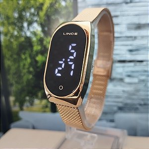 Relógio Lince Dourado Feminino LDG4642L PXKX