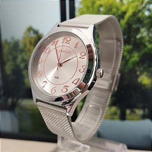 Relogio feminino Lince prata LRMM030L38S2SX