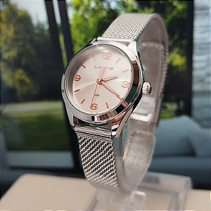 Relogio feminino Lince prata LRMH271L25S2SX