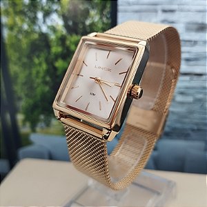 Relógio Lince Feminino Dourado LQG4766L25 B1KX