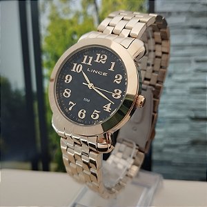 Lince Feminino Dress Analogico Dourado LRG4778L36/P2KX
