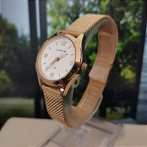 Relógio Lince Feminino Dourado LRGH270L25B2KX