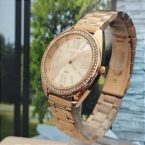 Relógio Feminino Lince Dourado LRGH262L36/S3KX