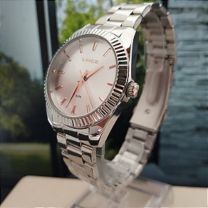 Relogio feminino Lince prata LRMJ161L36S1SX