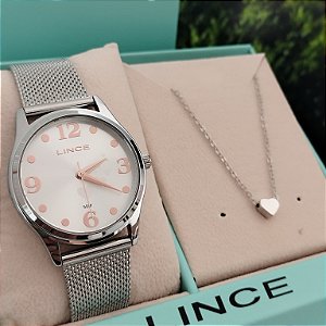 Kit Relógio Feminino Lince LRMM061L34/K0K0