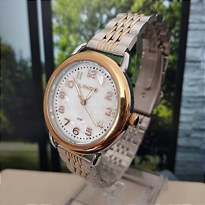 Relogio Feminino Lince Dourado Bicolor LRTM028L36/B2SX