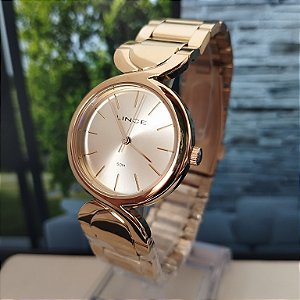 Relogio Feminino Lince Dourado LGH048L/C1KX