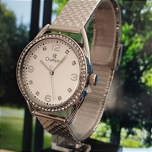 Relógio Feminino Champion Prata CF24644Q