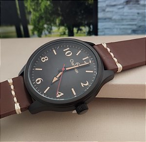Relógio Masculino Champion Preto e Marrom CH30359P