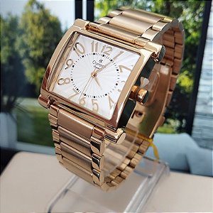 Relogio Champion dourado CN26877H