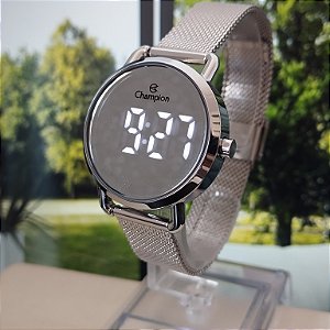 Mini Relógio Digital Champion Feminino CH48199Q