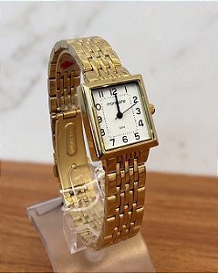 Relogio feminino Mondaine dourado 32378LPMVDE1
