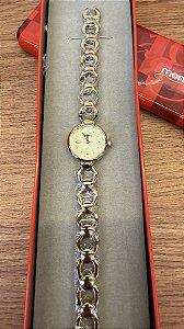 Relogio feminino Mondaine dourado - 32976LPMVDM1
