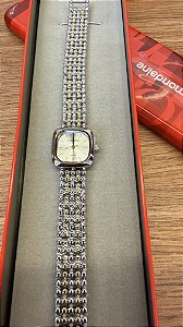 Relógio Feminino Prata/dourado Mondaine - 32989LPMVBM3