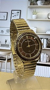 Relogio Feminino Mondaine Dourado - 32940LPMVDE3