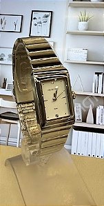 Relogio feminino Mondaine dourado 99851L0MVNE2
